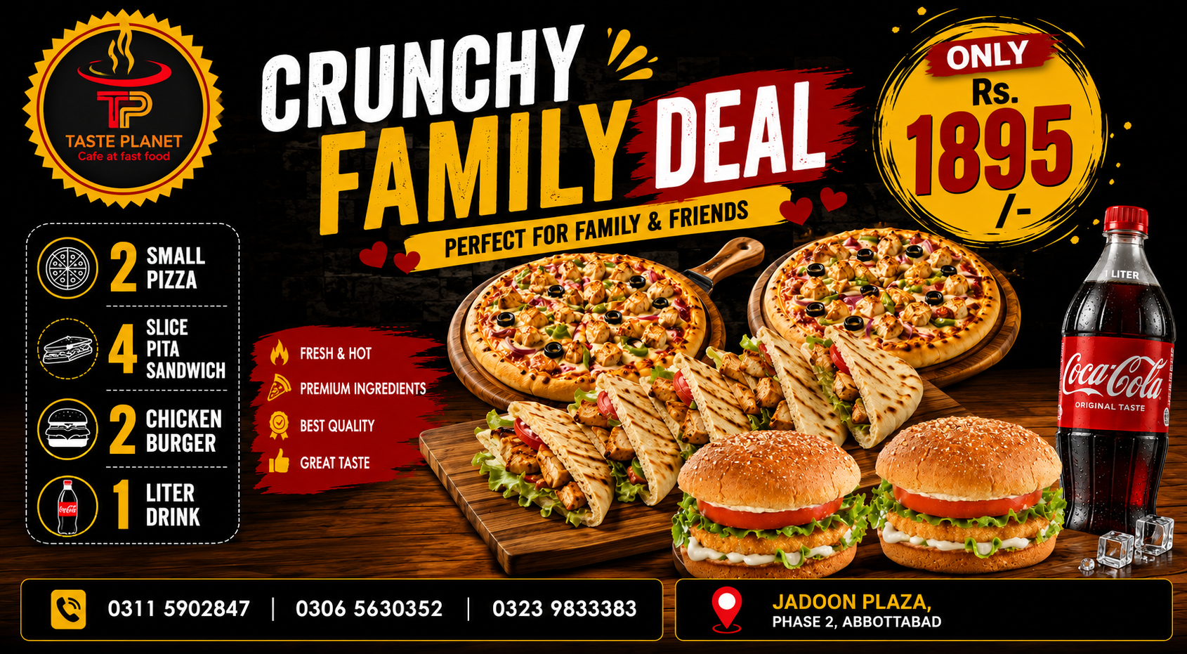 Family Feast Combo deal